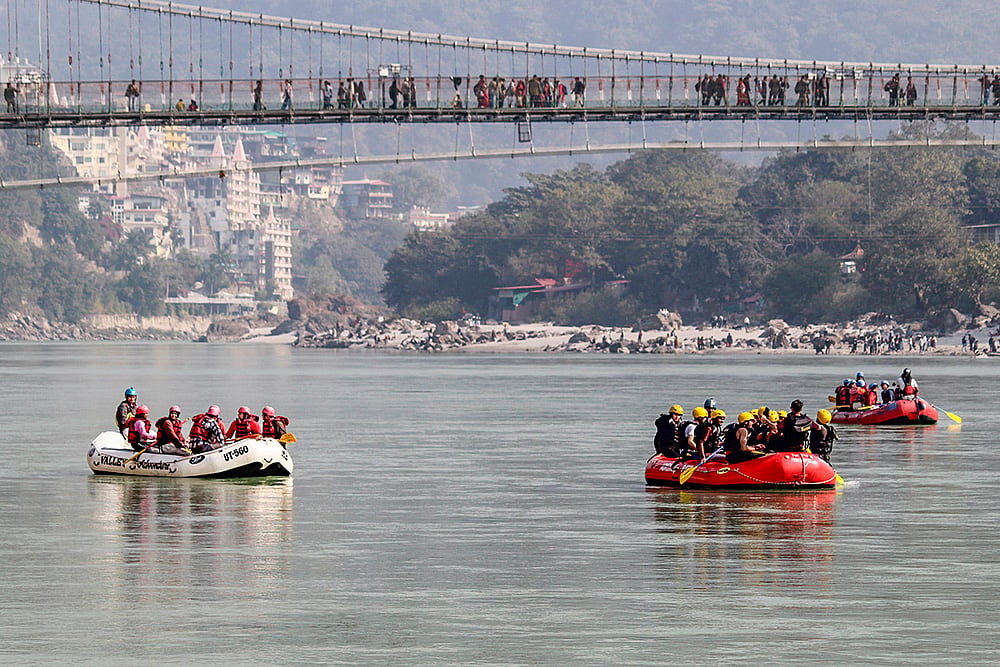 Standalone: River rafting in Rishikesh