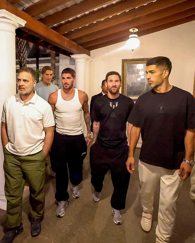 GOAT India Tour 2025 Lionel Messi in Hyderabad-