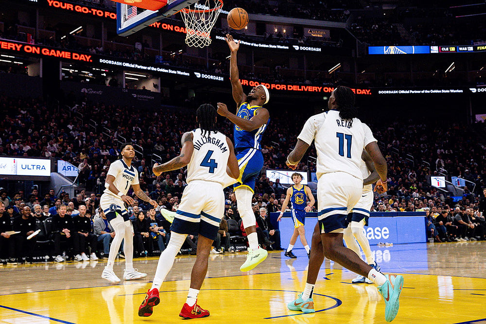 Minnesota Timberwolves vs Golden State Warriors NBA game-Jimmy Butler III