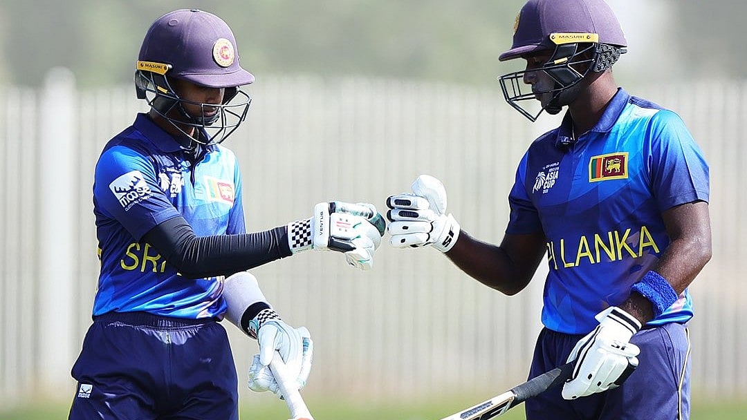 | Photo: X/ACCMedia1 : Sri Lanka U19 beat Afghanistan U19 in the Group B match of the ACC U19 Asia Cup match Monday, December 13, 2025 in Dubai.