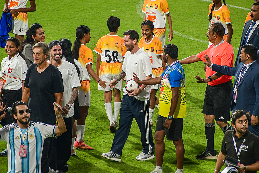 G.O.A.T. India Tour 2025: Messi in Mumbai-
