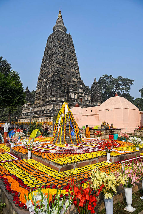 Mahabodhi temple in Bodhgaya