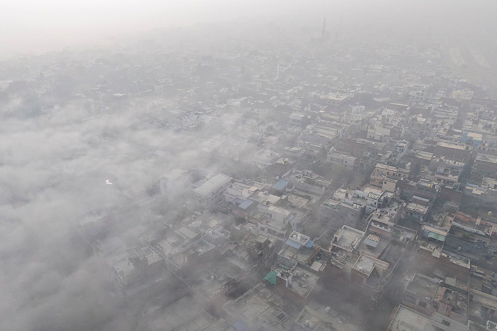 Weather: Fog in Prayagraj
