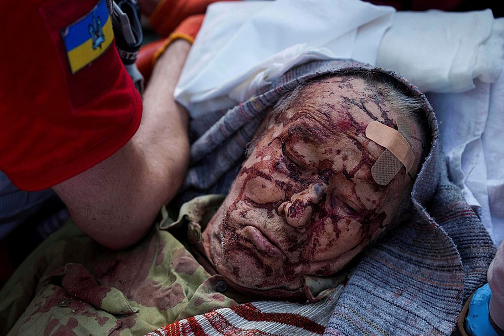 The top photos from Ukraine war in 2025 -
