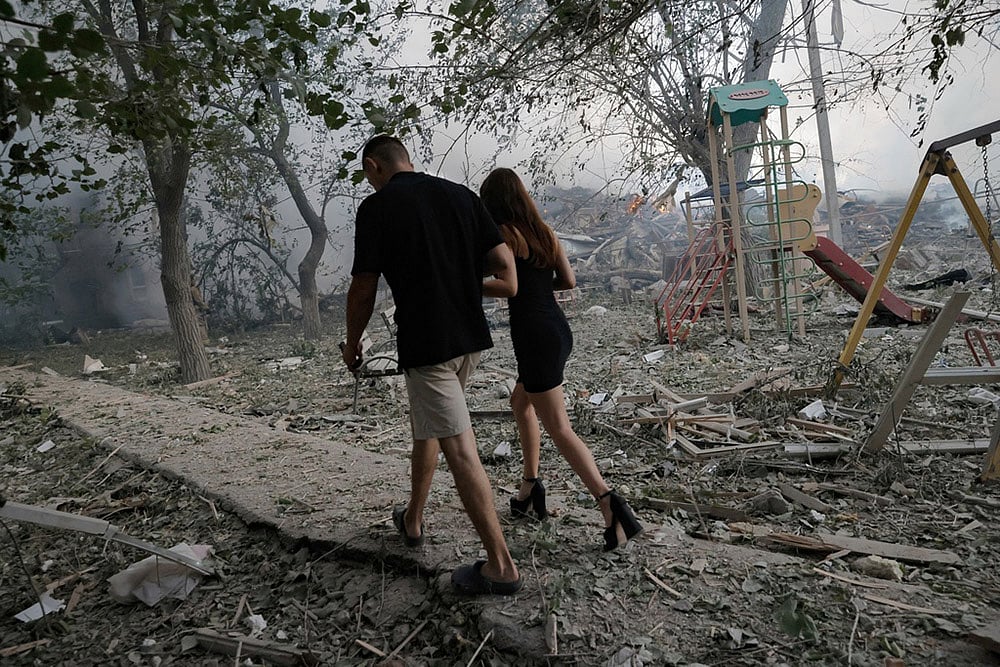 The top photos from Ukraine war in 2025 -