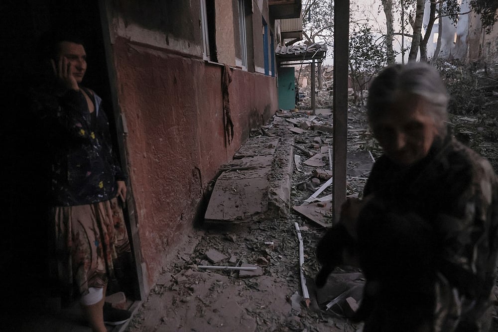 The top photos from Ukraine war in 2025 -
