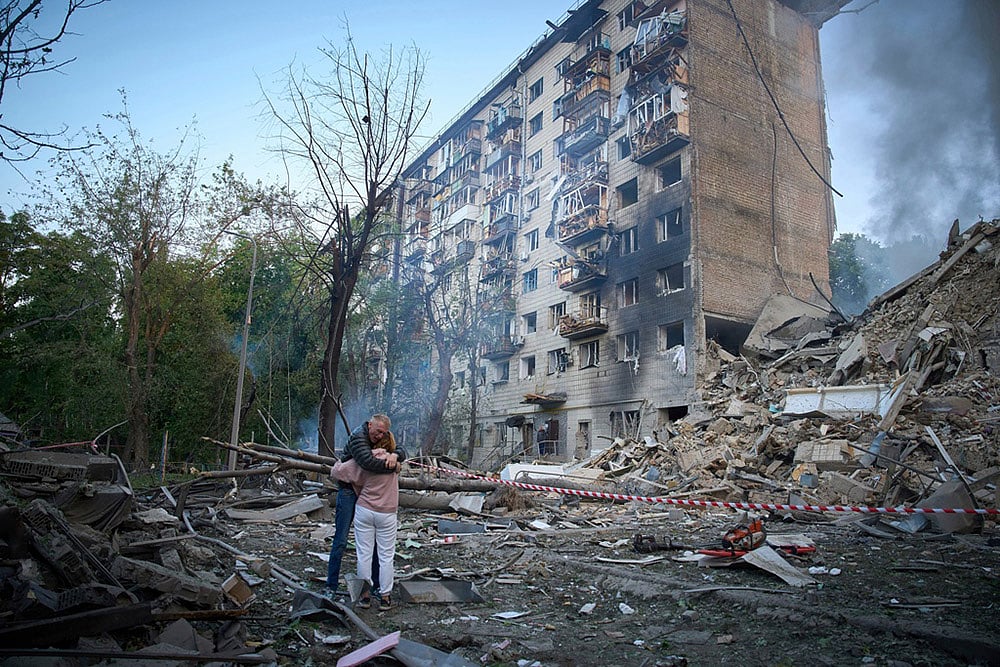 The top photos from Ukraine war in 2025 -