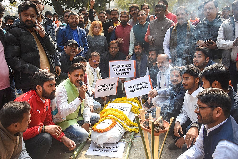 Protest in Ranchi