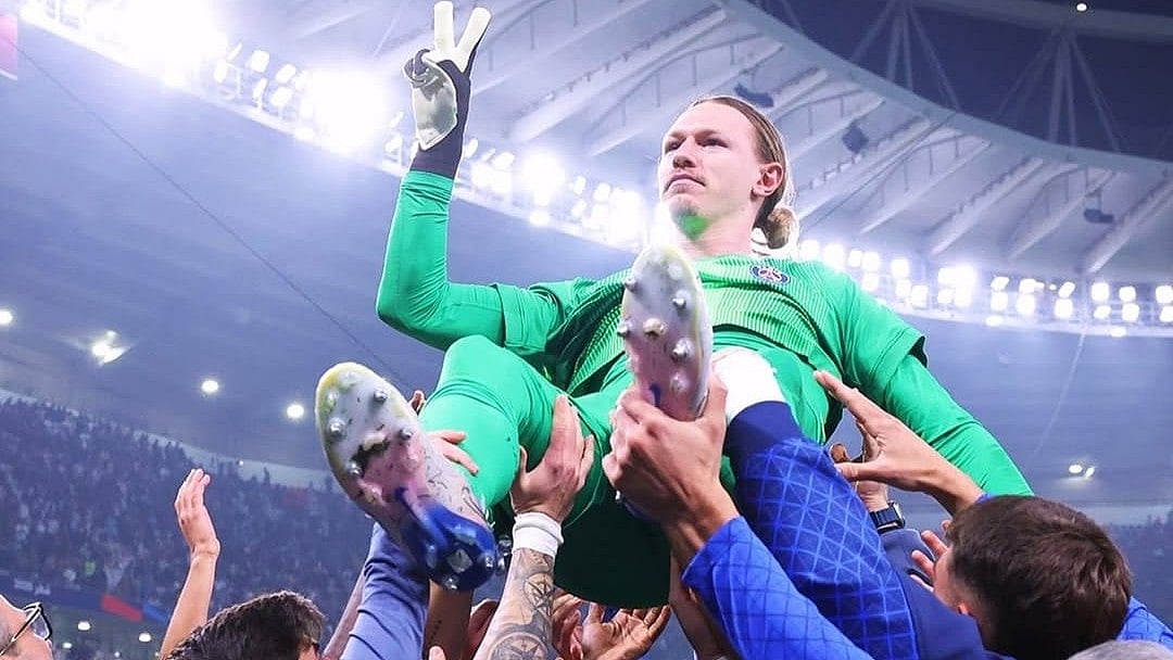 Instagram/PSG : Matvey Safanov After Helping PSG Beat Flamengo 2-1 In The FIFA Intercontinental Cup 2025 Final