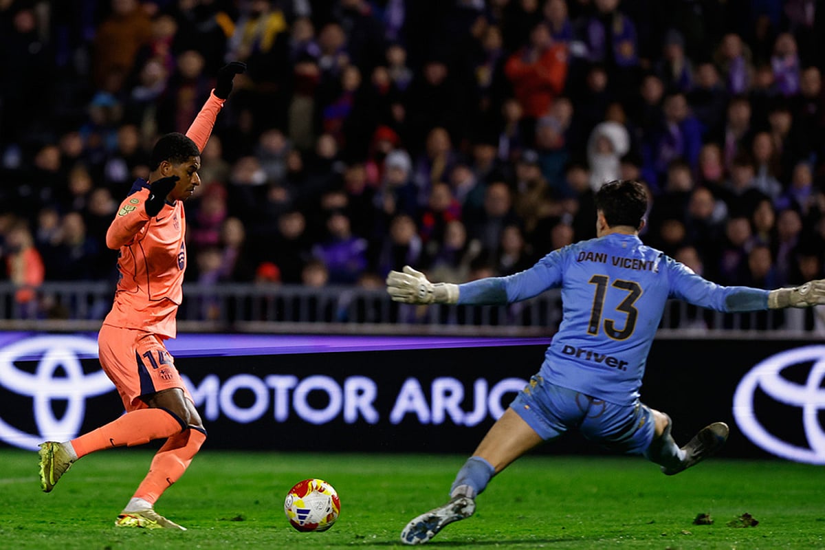 Guadalajara vs Barcelona Spain Copa del Rey Soccer-Marcus Rashford