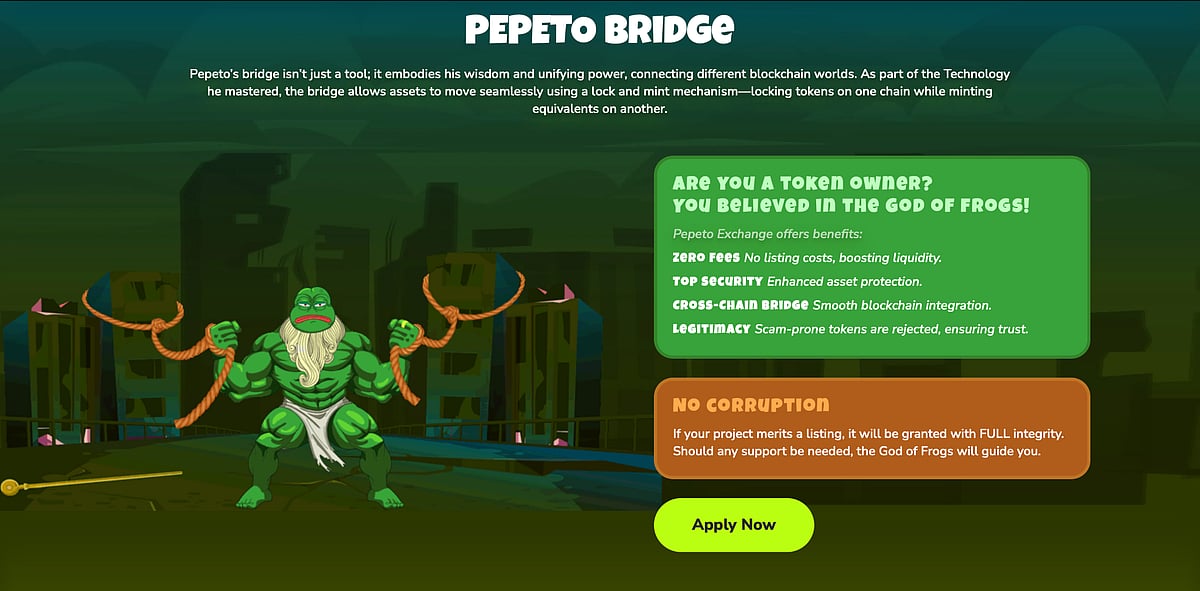 Pepeto bridge info