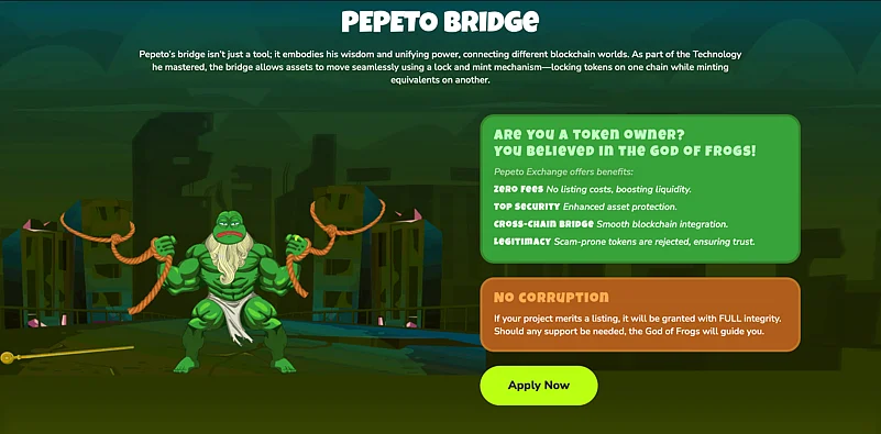 Pepeto bridge info