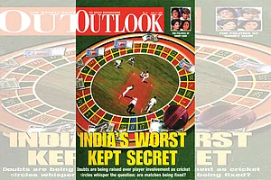 Outlook Archive : Gambler’s Den: Estimates peg the turnover in a single one-dayer in betting centres across India at Rs 100 crore