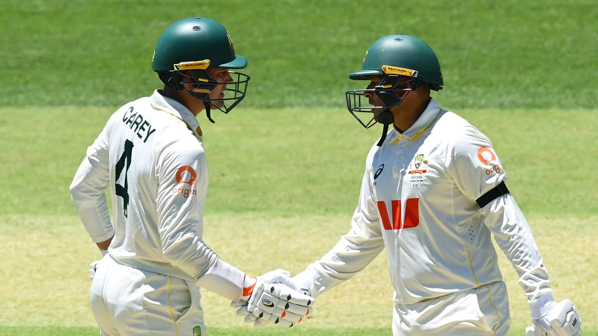 Alex Carey and Usman Khawaja shone with the bat