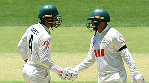 Alex Carey and Usman Khawaja shone with the bat