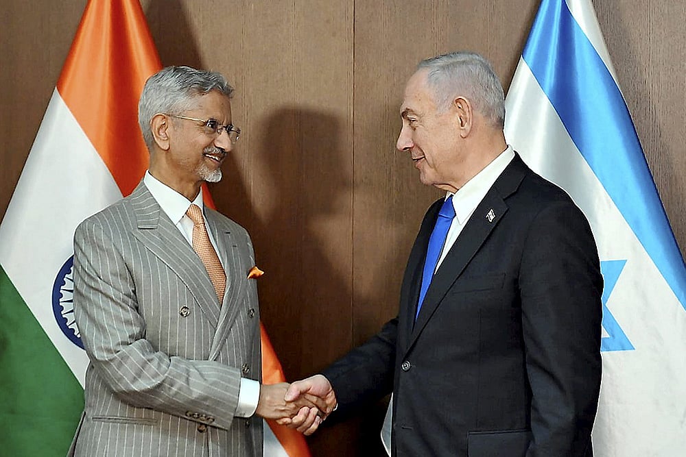 EAM Jaishankar meets Israeli PM