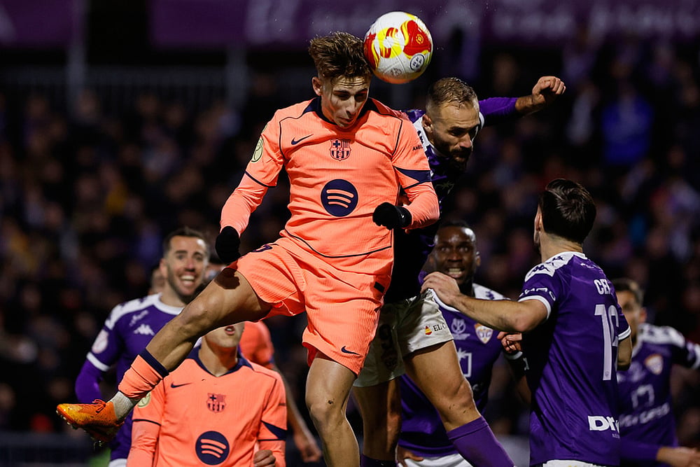 Guadalajara vs Barcelona Spain Copa del Rey Soccer-Fermin Lopez