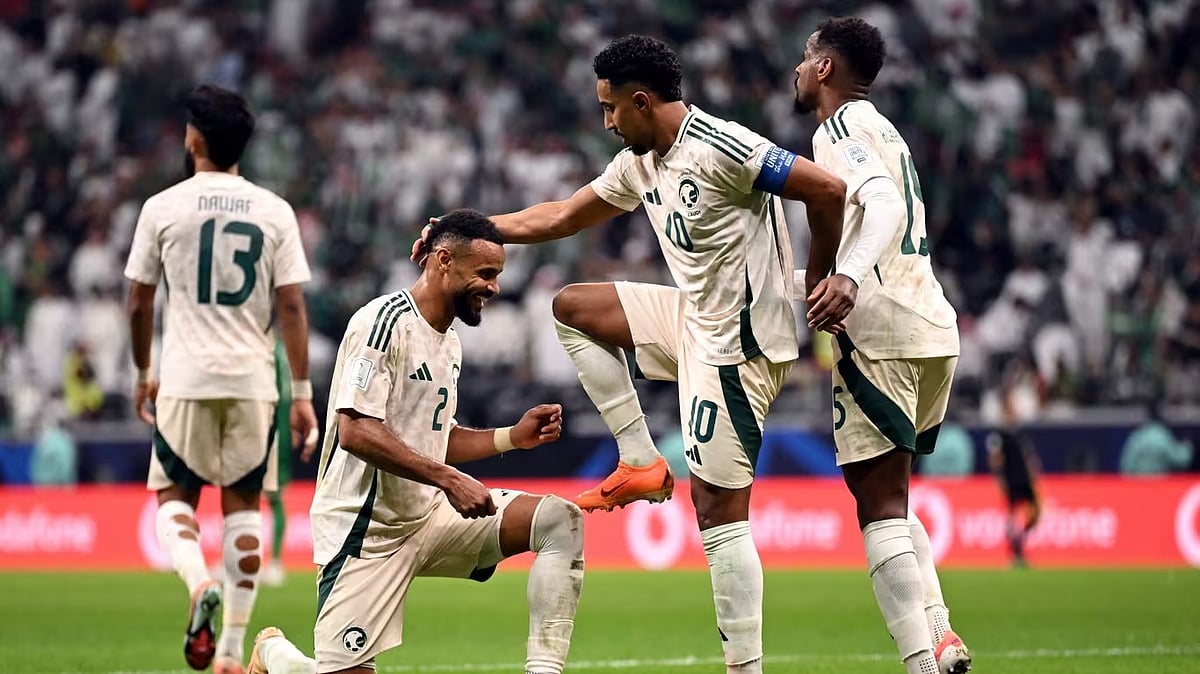 Photo: FIFA : Saudi Arabia Vs UAE Live Score, FIFA Arab Cup Third-Place Match: The Green Falcons lost 0-1 to Jordan in the semi-finals.