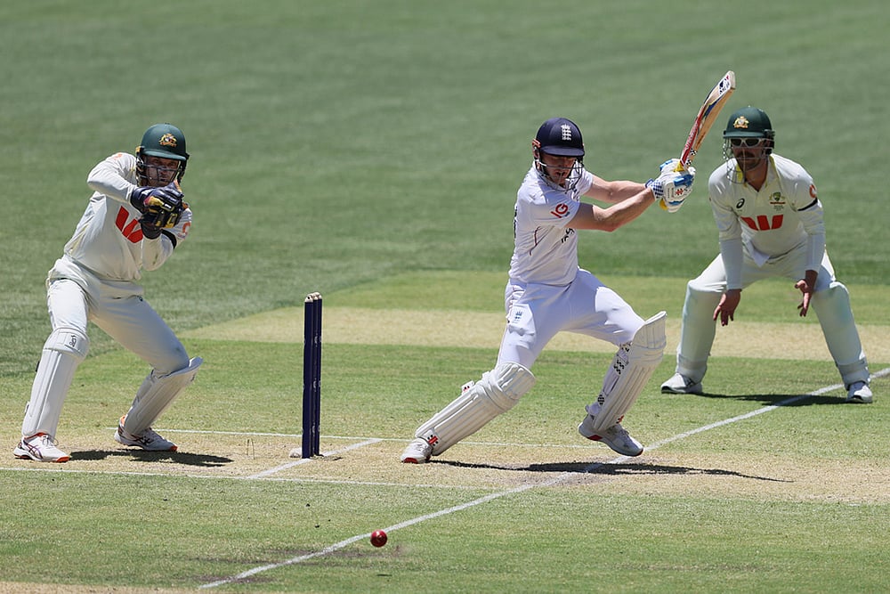England vs Australia third Ashes cricket test day two-Harry Brook