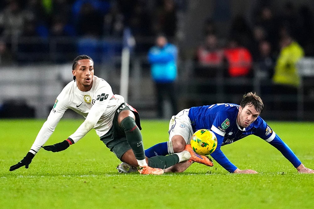 Cardiff Vs Chelsea EFL Cup Soccer-Joao Pedro