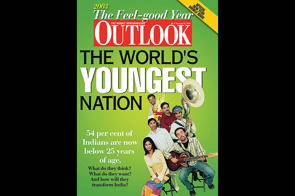 Outlook Archives : Young Zippies: In 2004, 54 per cent of Indians were below 25 years of age. They were called the zippies. What were they thinking? What were they talking about? What did they want? An Outlook special 