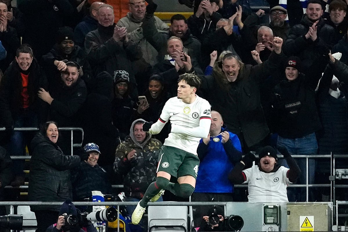 Cardiff Vs Chelsea EFL Cup Soccer-Alejandro Garnacho