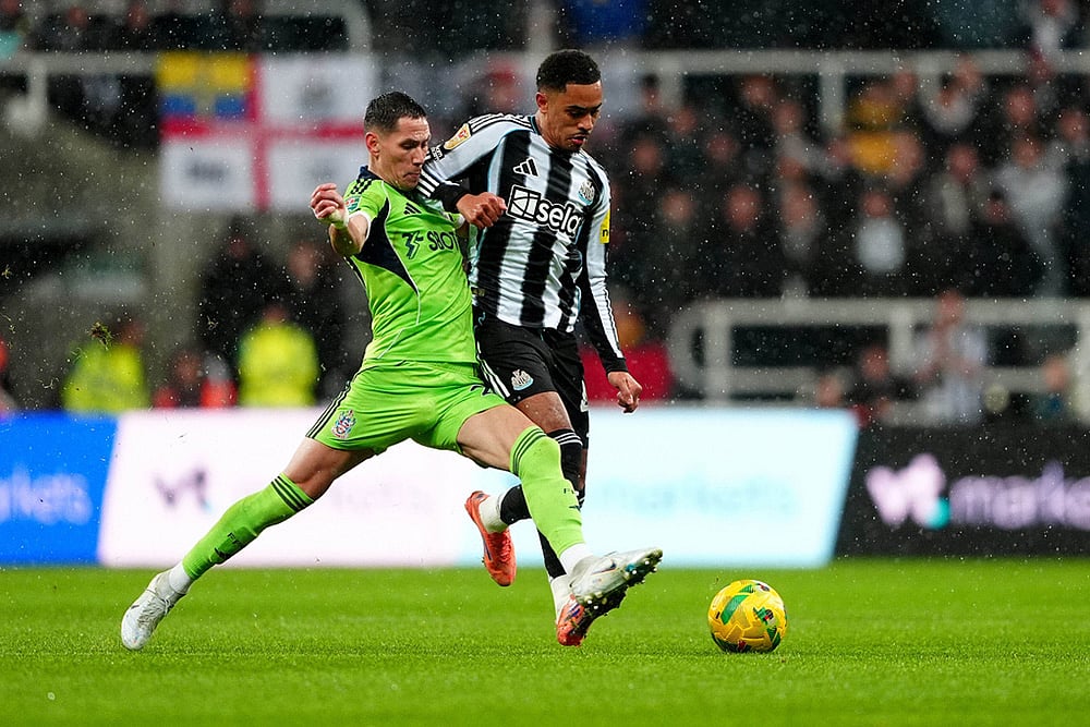 Newcastle vs Fulham EFL Cup Soccer-Joe Willock