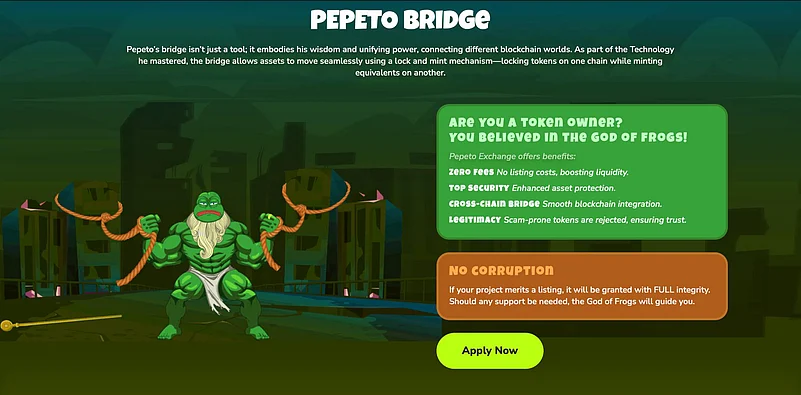 Pepeto Bridge ad