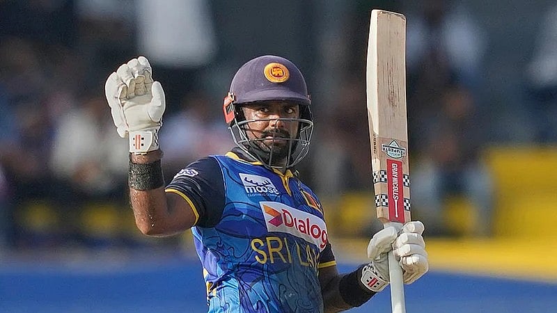 File/AP : Charith Asalanka is still part of the Sri Lanka squad as a batter.