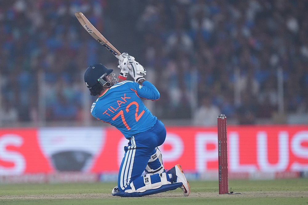 India vs South Africa 5th T20I Cricket in Ahmedabad-Tilak Varma