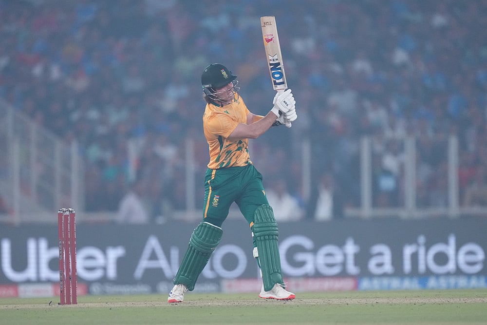 India vs South Africa 5th T20I Cricket in Ahmedabad-Dewald Brevis