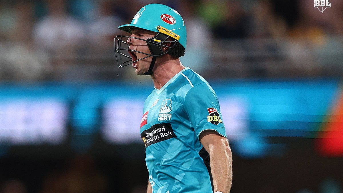 X/Big Bash League : Brisbane Heat chased down a mammoth 255 runs in the Match 6 of the BBL 2025-26 at the Gabba in Brisbane on December 19.