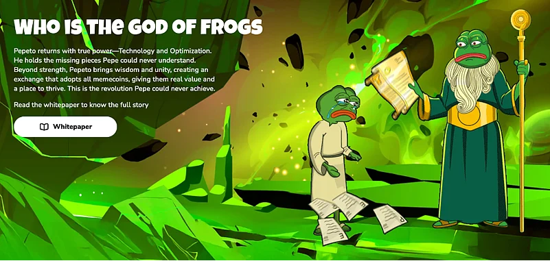 Two cartoon frogs