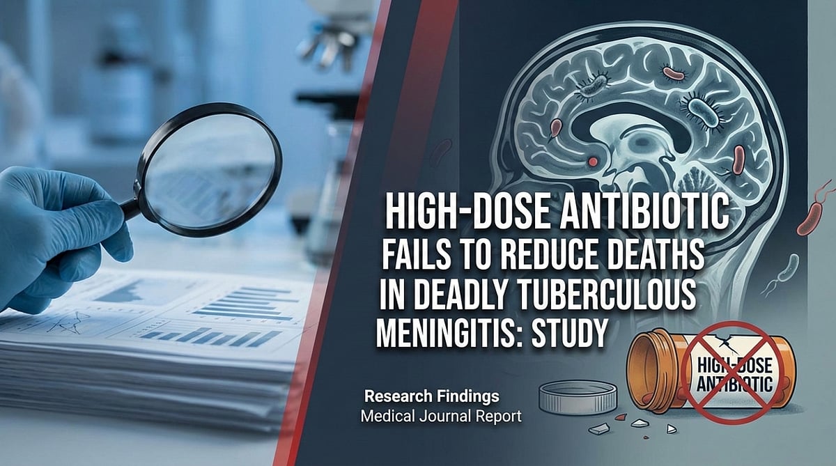 High-dose Antibiotic Fails To Reduce Deaths In Deadly Tuberculous Meningitis: Study