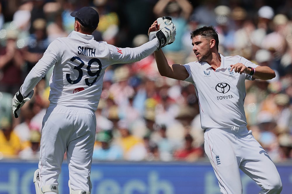 England and Australia third Ashes cricket test day 3-Josh Tongue