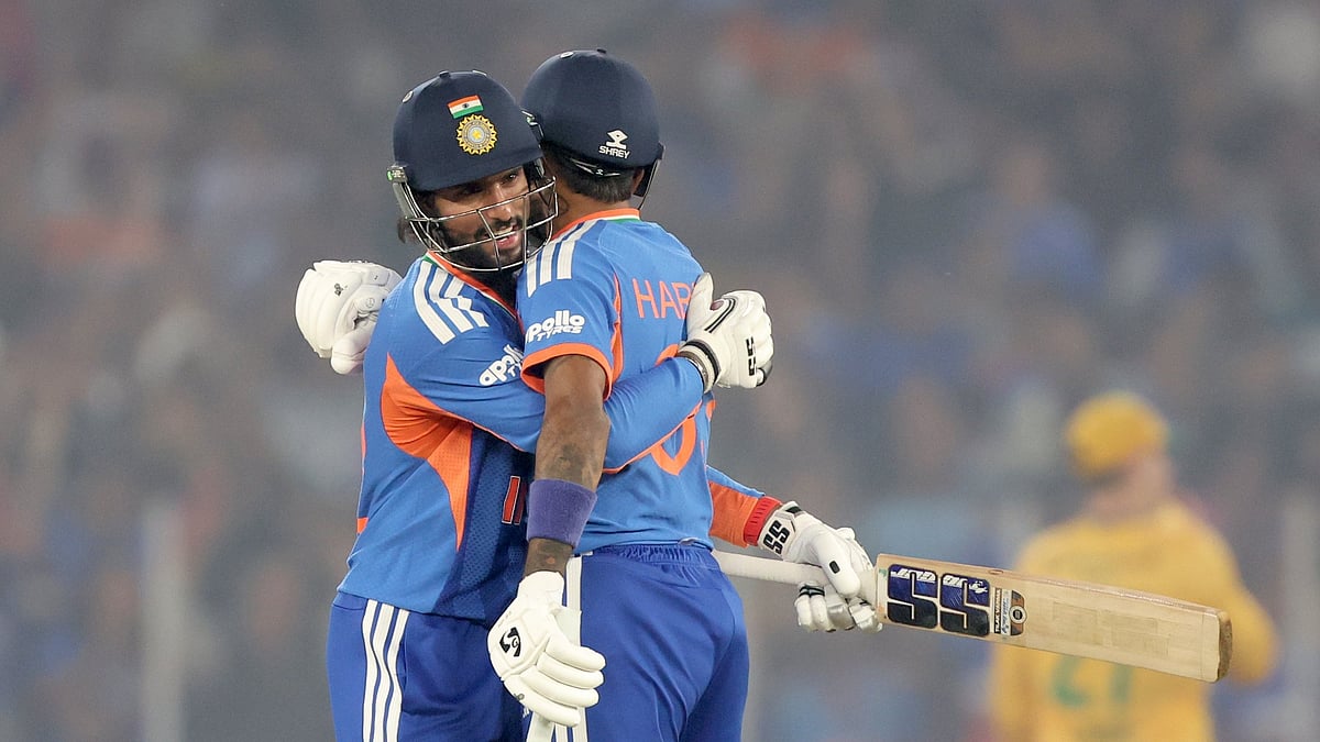 X/BCCI : India pip South Africa by 30 runs to win the five-match series by 3-1 at Ahmedabad on Friday, December 19.