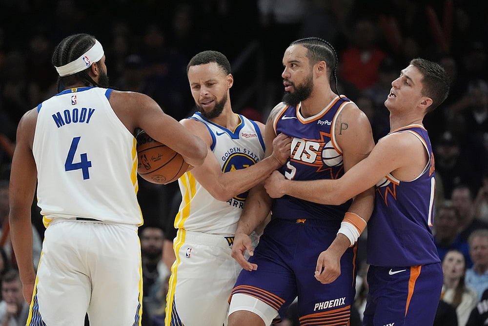 Phoenix Suns Vs Golden State Warriors NBA game-Dillon Brooks