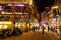 Municipal Corporation Of Delhi Begins Sealing ‘Unauthorised’ Establishments In Hauz Khas Village Hauz Khas