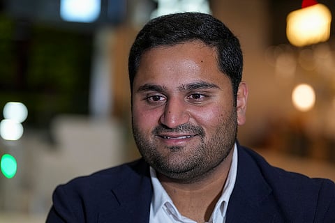 Adani Airport Holdings Limited (AAHL) Director Jeet Adani during an interview with PTI, at the Navi Mumbai International Airport, in Navi Mumbai.