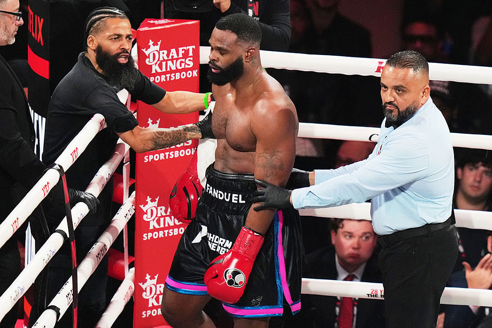 Tyron Woodley Anderson Silva Boxing