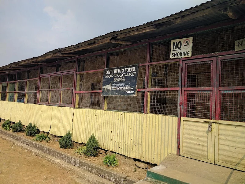 A school in Nagaland
