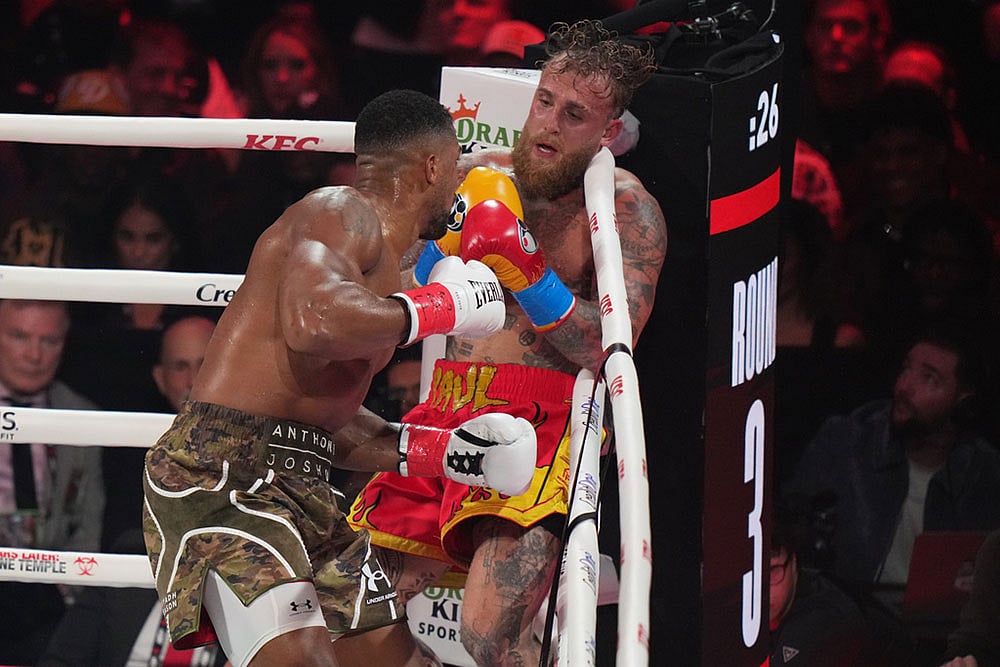Jake Paul vs Anthony Joshua Boxing