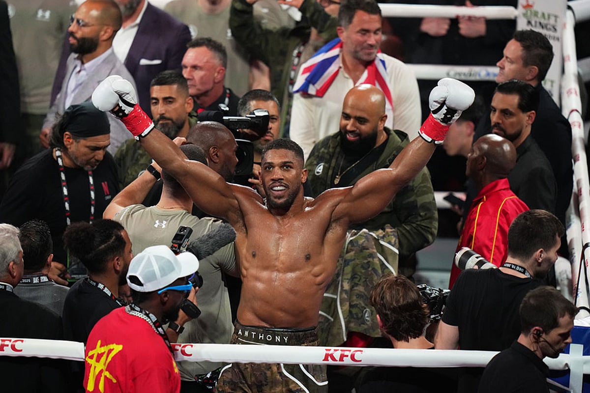Anthony Joshua Jake Paul Boxing