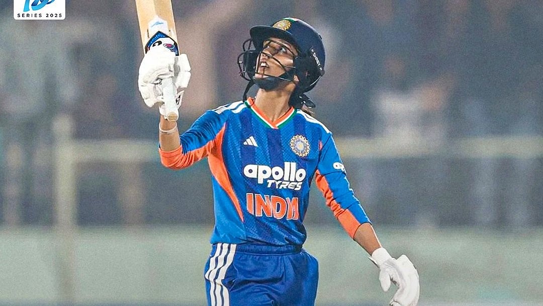 X/Star Sports : Jemimah Rodrigues smashed a blistering 69* to take India women home in the 1st T20I against Sri Lanka women.