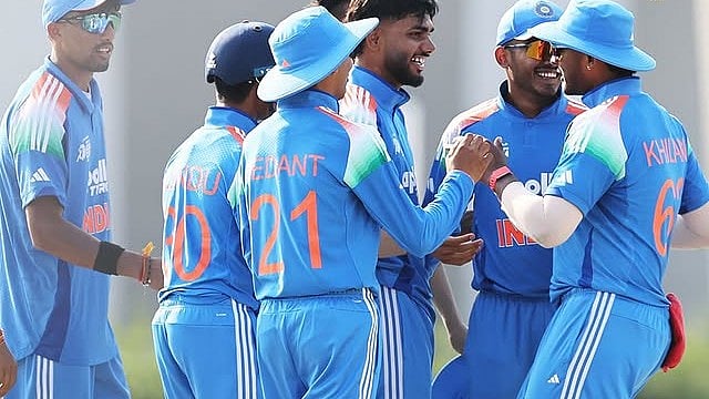| Photo: X/ACCMedia1 : India Vs USA Highlights, U19 World Cup: Abhigyan Kundu’s Six Seals 6-Wicket Win For IND