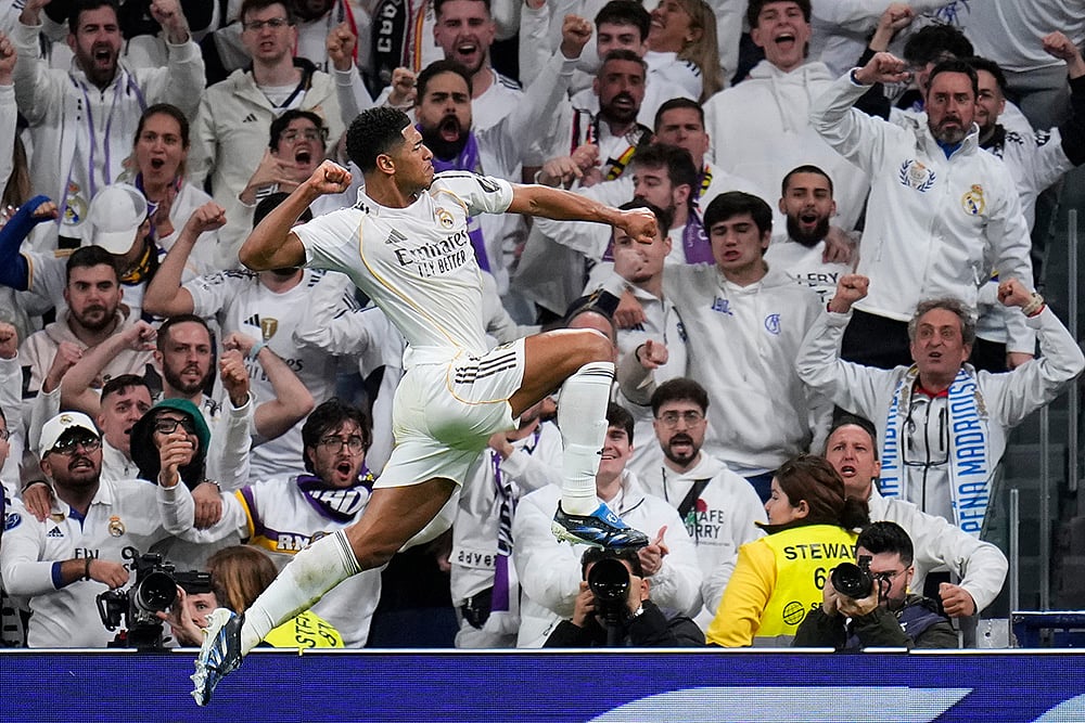 Real Madrid vs Sevilla Spain La Liga Soccer match-Jude Bellingham