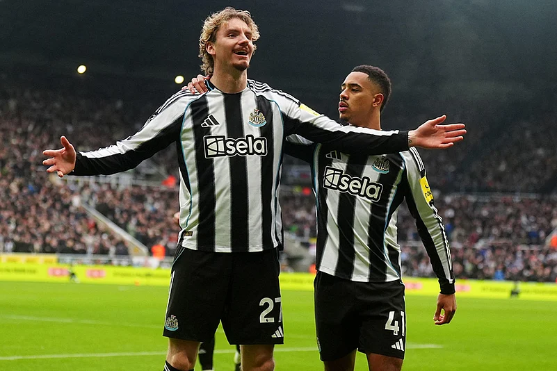 Newcastle United Vs Chelsea English Premier League match-Nick Woltemade