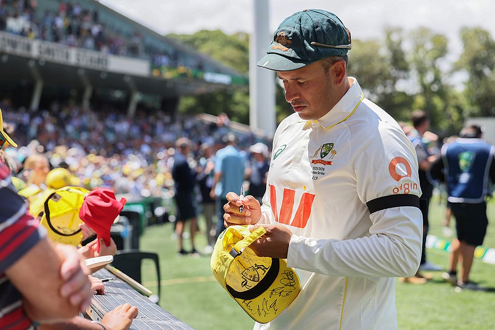 Australia Vs England, 3rd Ashes Test Day 5 Cricket match-Usman Khawaja