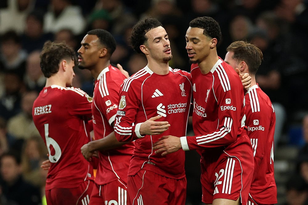Tottenham Hotspur Vs Liverpool Premier League match-Hugo Ekitike