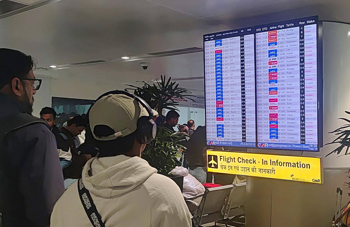 IMAGO / Hindustan Times; Representative image : IndiGo Cancels 80 Flights As Dense Fog Disrupts Operations
